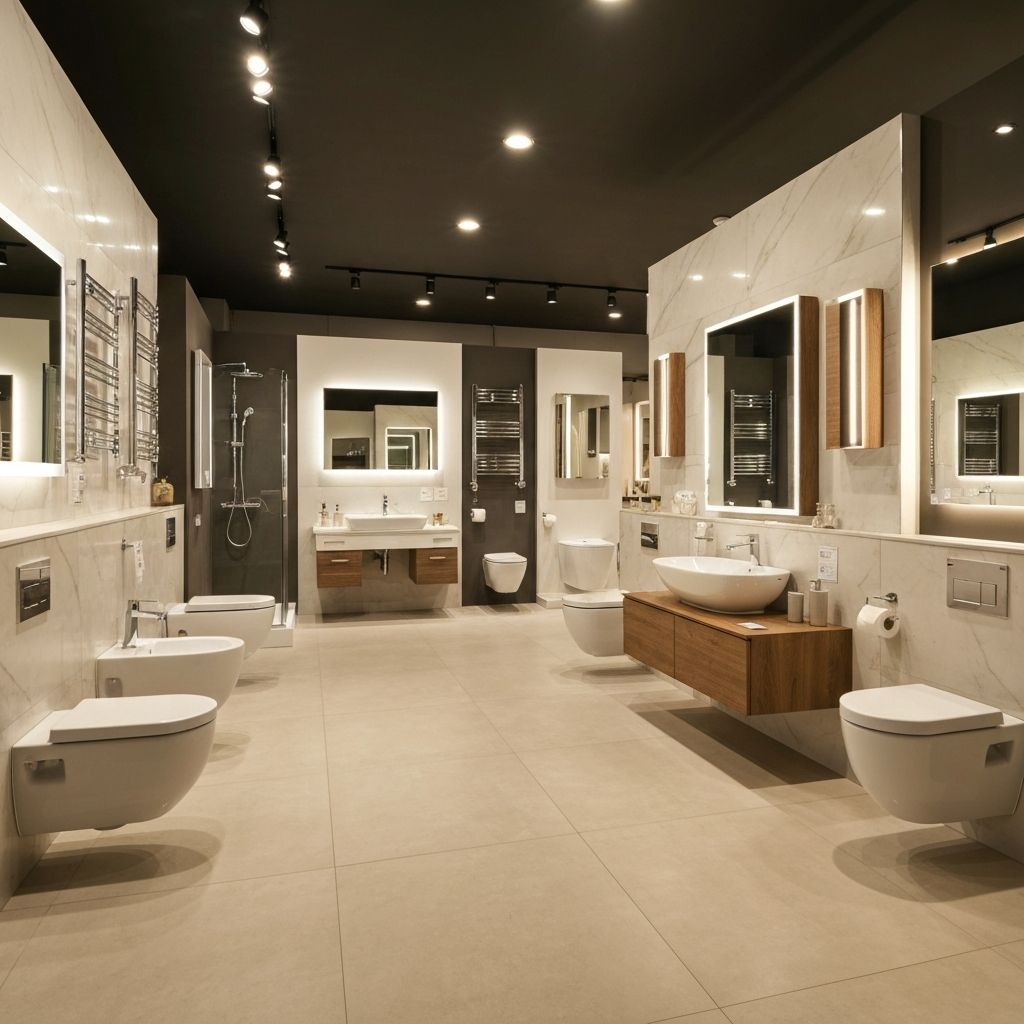 Sanitary ware showroom
